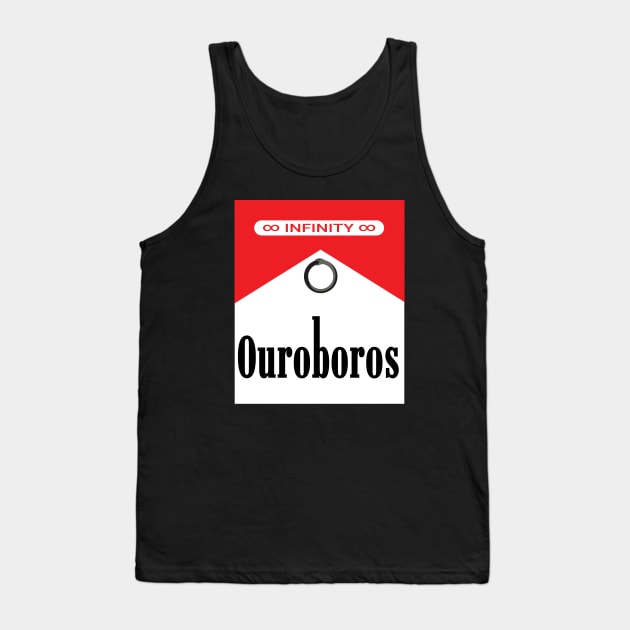 Ouroboros Cigarette Tank Top by inotyler